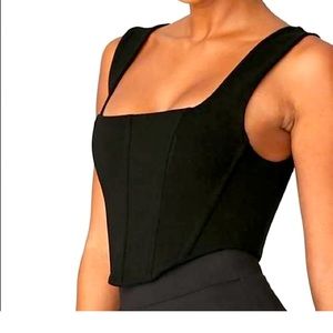 Meshki never worn blouse in black